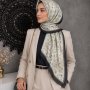 İdeal Desenli Soft Pamuk Şal