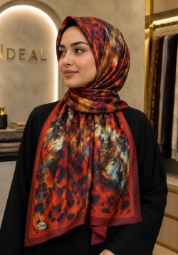 Dikişli Elegance Eşarp Yazma