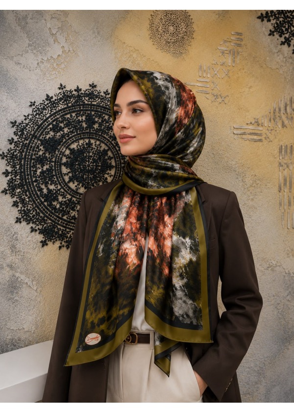 Leopar Desen Pamuk Soft Şal 3