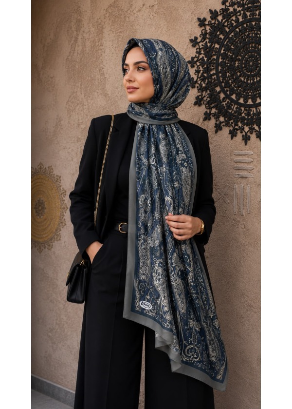 Etnik Desen Pamuk Soft Şal LRD-35