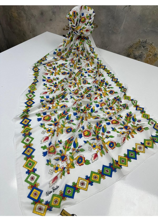 Çengelköy Desenli Soft Pamuk Şal 4