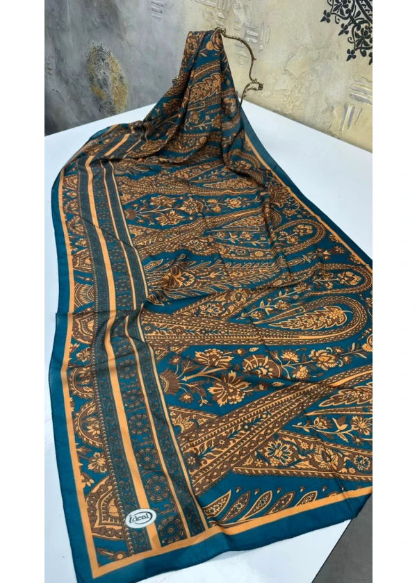 Kalp Kalbe Ahengi Soft Pamuk Şal 10