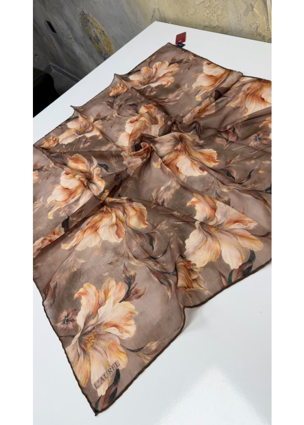 Çiçeklerin Işığı Soft Pamuk Eşarp 16