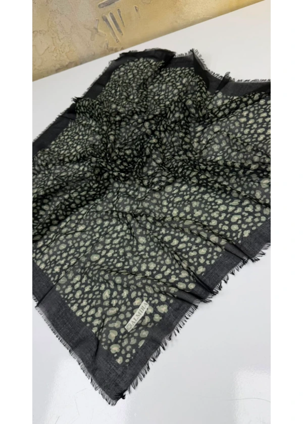 Hücrenin Gizemi Empirme Cotton Flamlı Eşarp 1