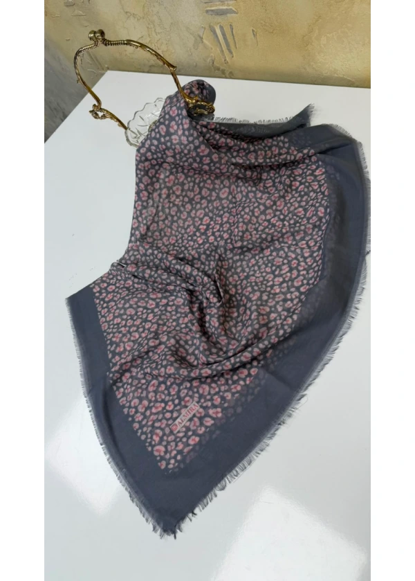 Hücrenin Gizemi Empirme Cotton Flamlı Eşarp 2