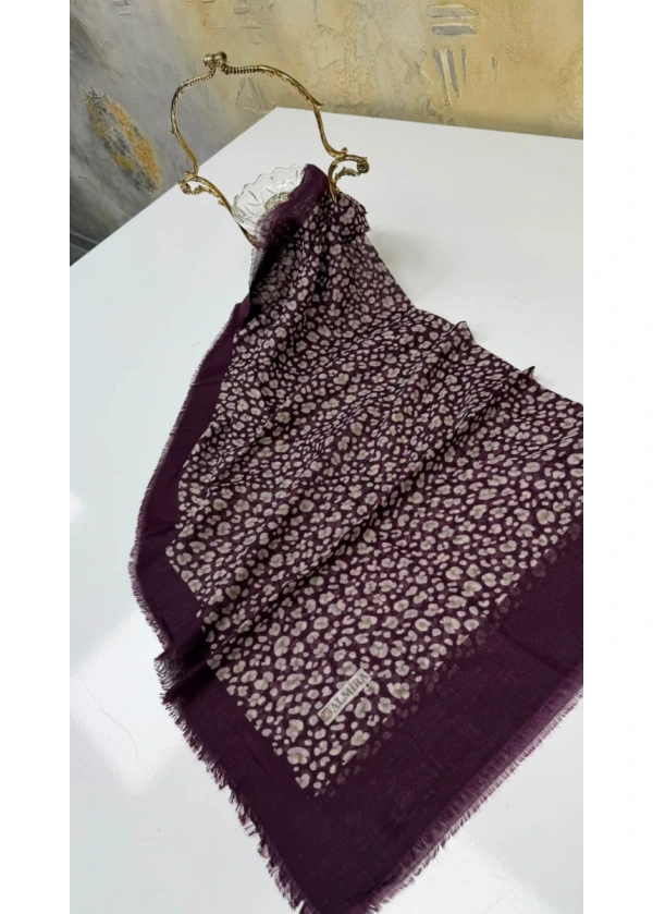 Hücrenin Gizemi Empirme Cotton Flamlı Eşarp 11