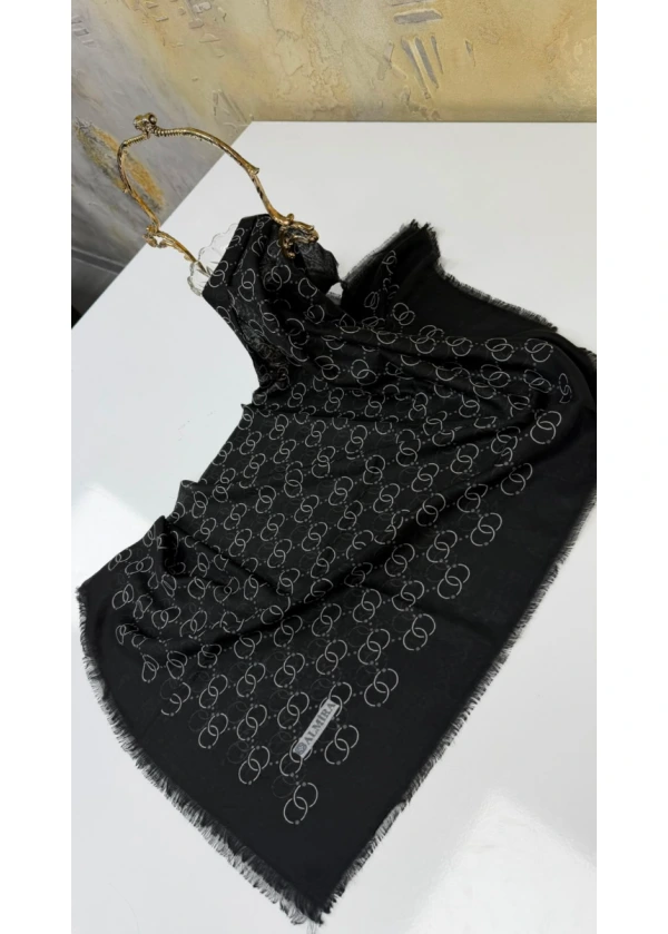 Zingir Empirme Cotton Flamlı Eşarp 13