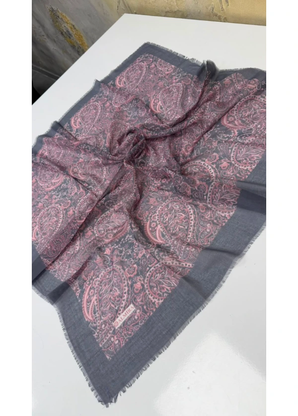 Helezon Empirme Cotton Flamlı Eşarp 7