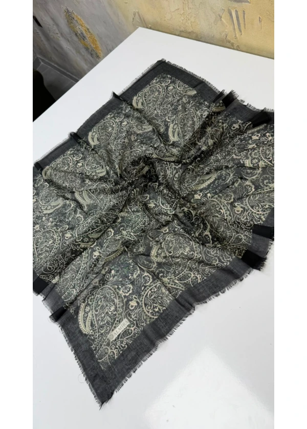Helezon Empirme Cotton Flamlı Eşarp 8