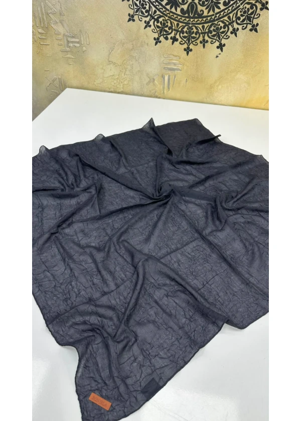 Vual Düz Renk Bambu Kraş Eşarp 29