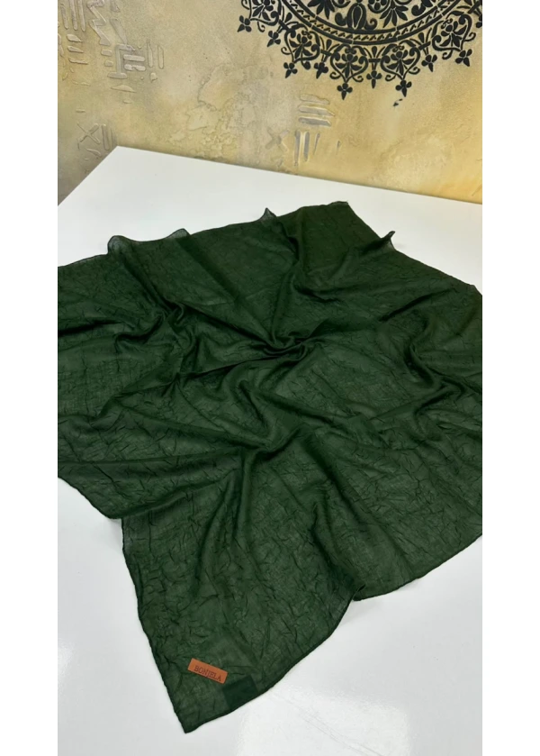 Vual Düz Renk Bambu Kraş Eşarp 30
