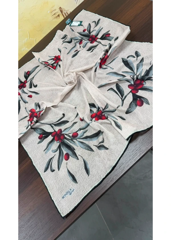 Zeytin Soft Eşarp 16