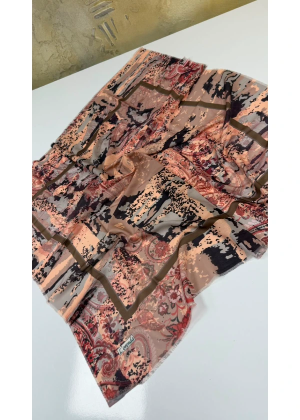 Karış Empirme Cotton Eşarp 1