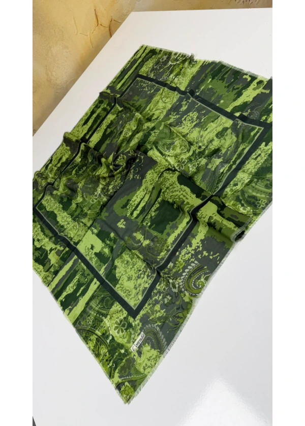 Karış Empirme Cotton Eşarp 5