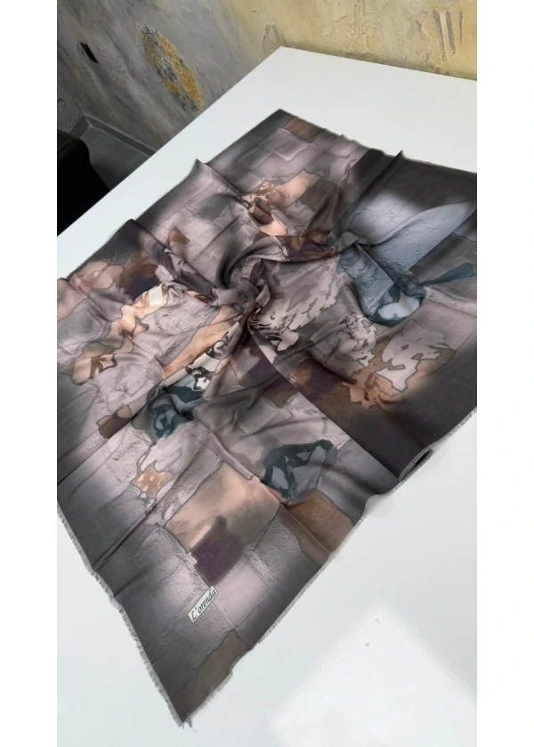 Lorenda Asude Empirme Cotton Eşarp Yazma 10