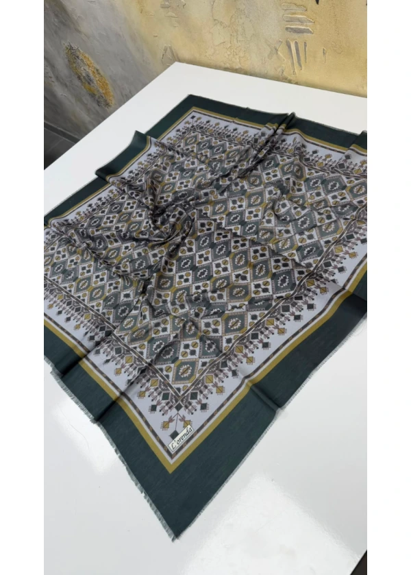 Lorenda Kirpi Empirme Cotton Eşarp 8