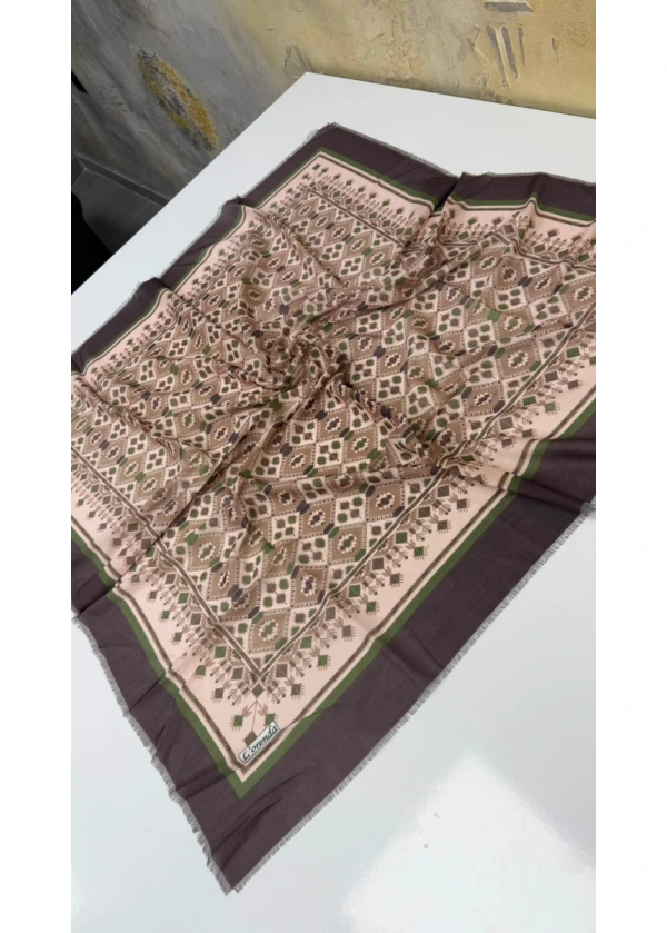 Lorenda Kirpi Empirme Cotton Eşarp 12