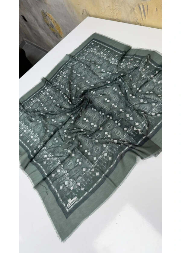 Lorenda Kirpi Empirme Cotton Eşarp 13