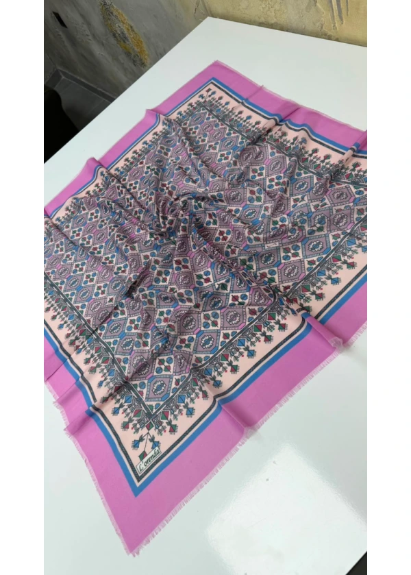 Lorenda Kirpi Empirme Cotton Eşarp 14