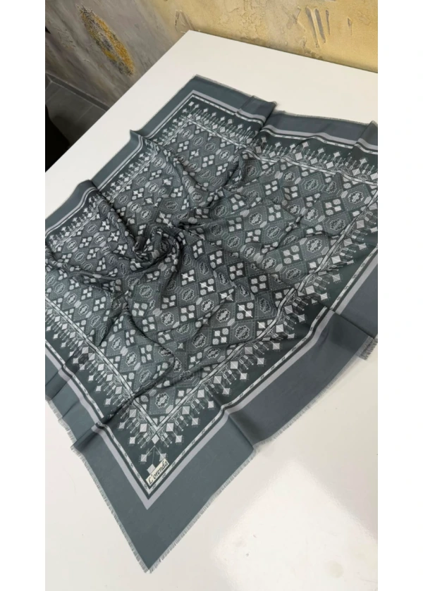 Lorenda Kirpi Empirme Cotton Eşarp 16