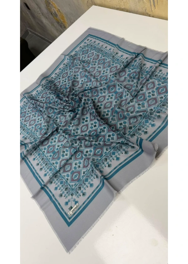 Lorenda Kirpi Empirme Cotton Eşarp 18