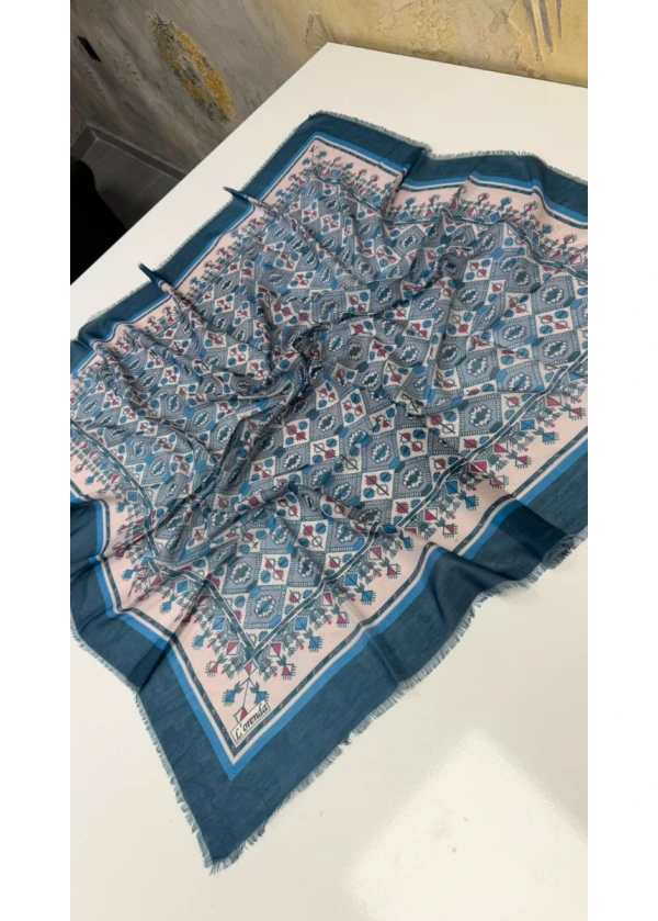 Lorenda Kirpi Empirme Cotton Eşarp 19