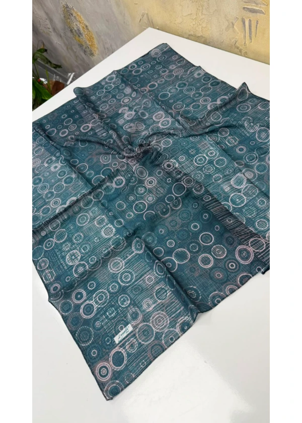 Lorenda Halkalar Organik Soft Eşarp 10