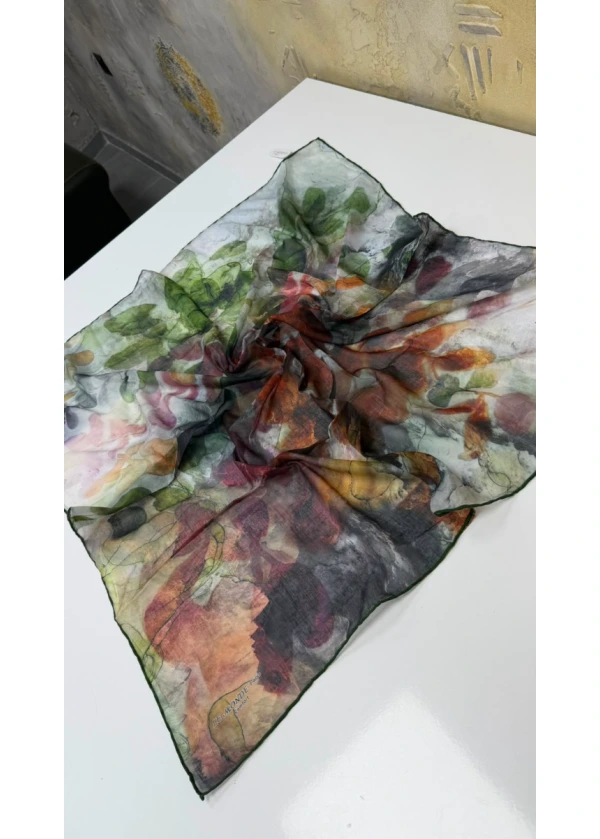 Le Monde Paris Gül Fresh Comfort Eşarp 7