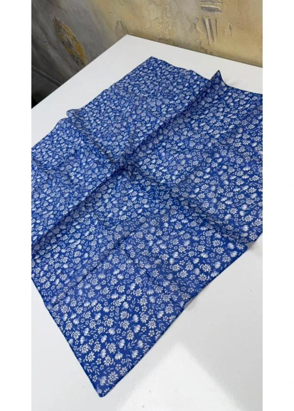 Organik Gelincik Pamuk Yazma 90cm 2