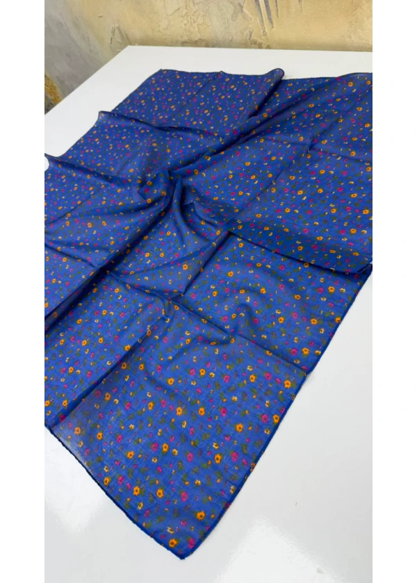 Organik Şule Pamuk Yazma 90cm 6