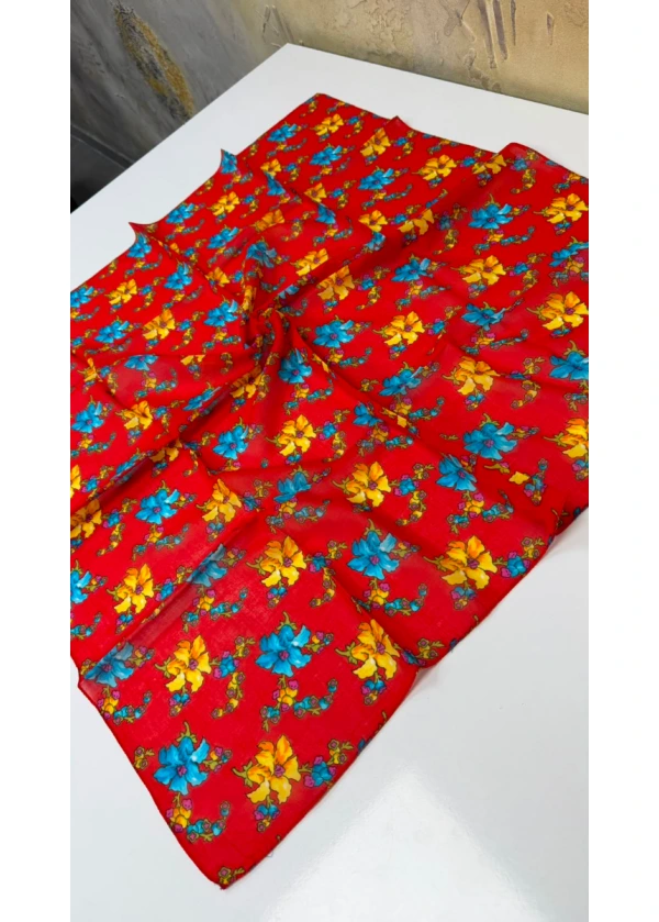Organik Palmiye Pamuk Eşarp 90cm 2