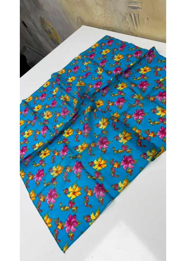 Organik Palmiye Pamuk Eşarp 90cm 3
