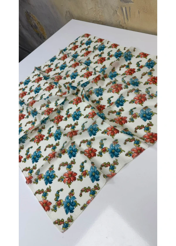 Organik Palmiye Pamuk Eşarp 90cm 5