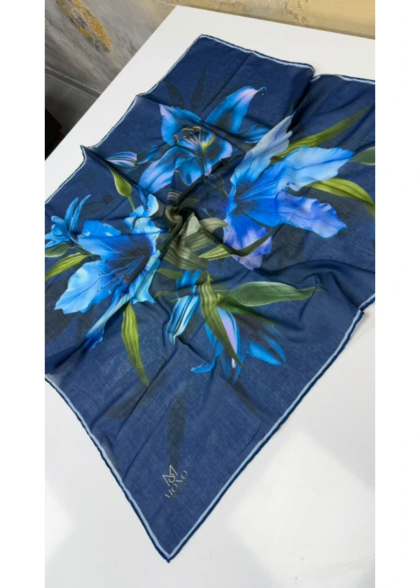 Mono Akzambak Soft Pamuk Eşarp 12
