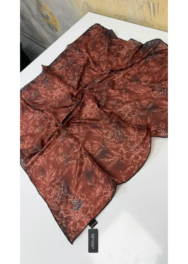 Mono Gülnar Organik Soft  Eşarp 9