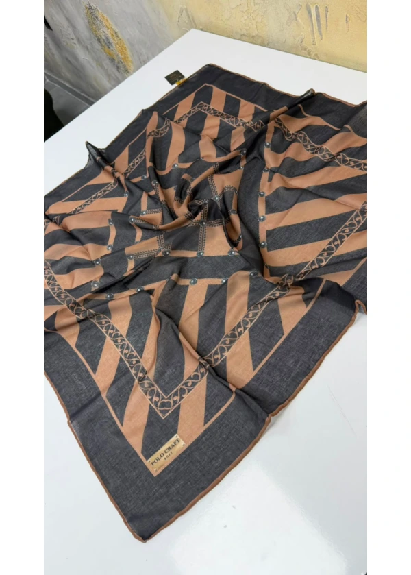 Polo Craft Karmaşık Soft Pamuk Eşarp 3